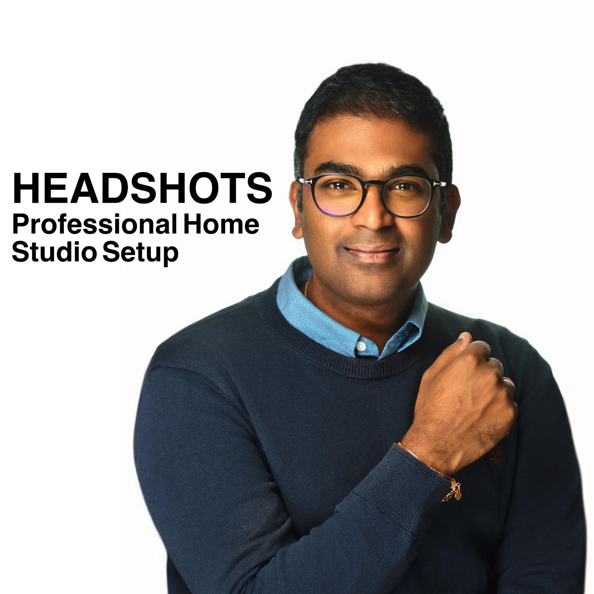 HEADSHOTS - Professional Home Studio Setup